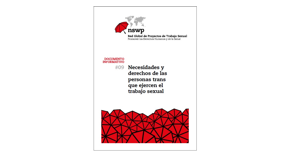 Necesidades y derechos de las personas trans que ejercen el trabajo sexual